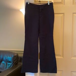 Twill banana republic wide legs pants